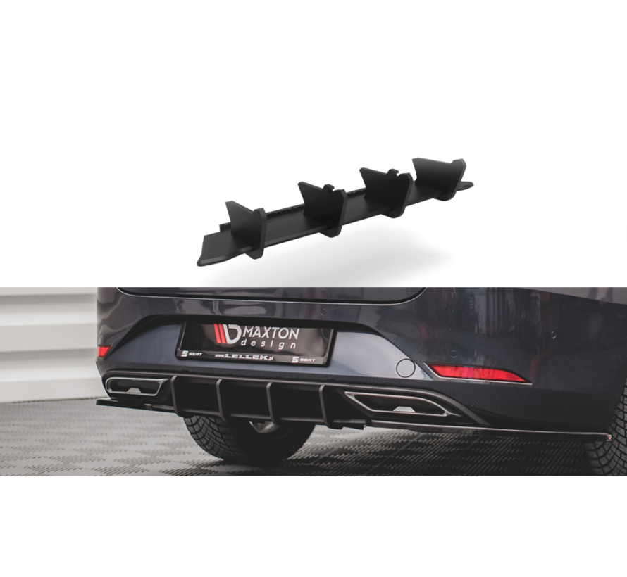Maxton Design Racing Durability Rear Diffuser Seat Leon FR ST Mk4