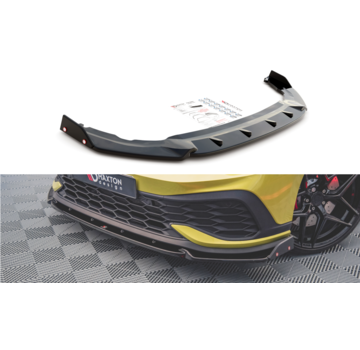 Maxton Design Maxton Design Front Splitter V.1 + Flaps Volkswagen Golf 8 GTI Clubsport