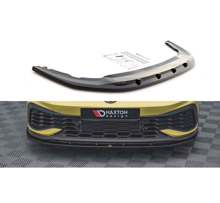 Maxton Design Front Splitter V.4 Volkswagen Golf 8 GTI Clubsport