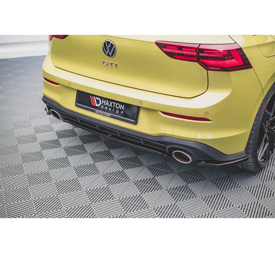 Maxton Design Central Rear Splitter Volkswagen Golf 8 GTI Clubsport