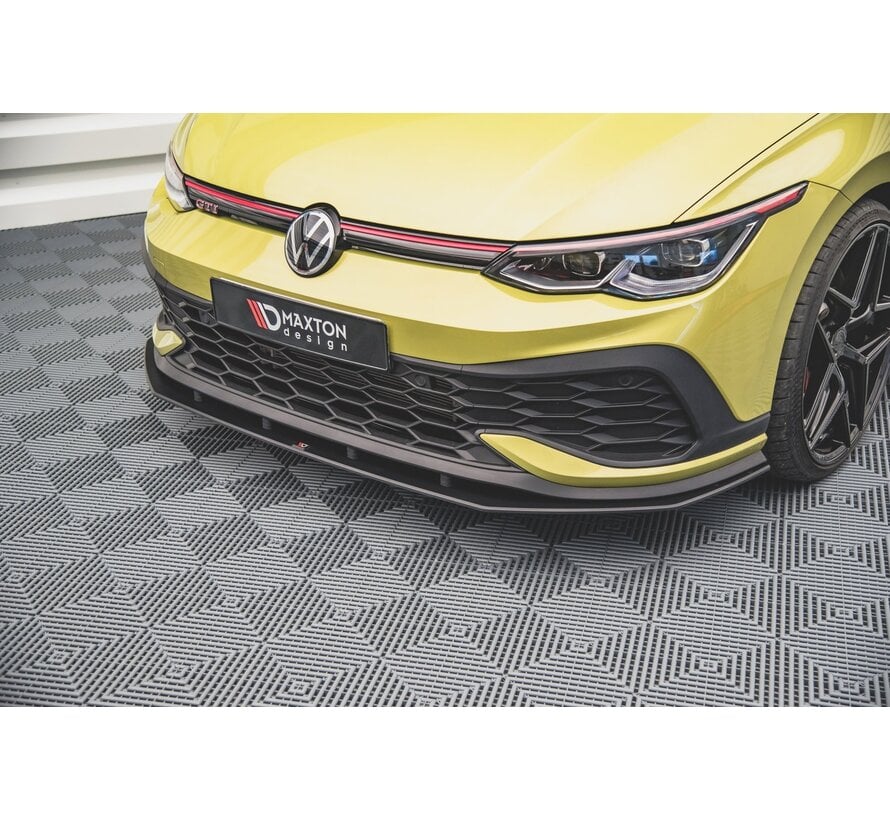 Maxton Design Racing Durability Front Splitter Volkswagen Golf 8 GTI Clubsport