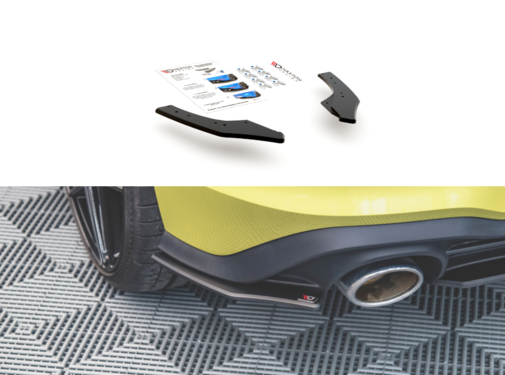 Maxton Design Maxton Design Racing Durability Rear Side Splitters Volkswagen Golf 8 GTI Clubsport
