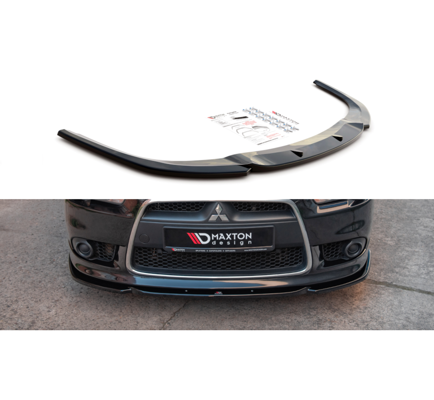 Maxton Design Front Splitter Mitsubishi Lancer Sportback Mk8