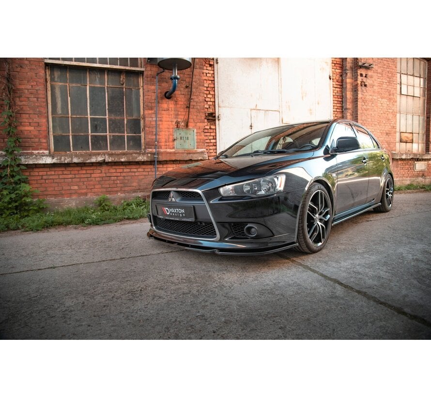 Maxton Design Front Splitter Mitsubishi Lancer Sportback Mk8