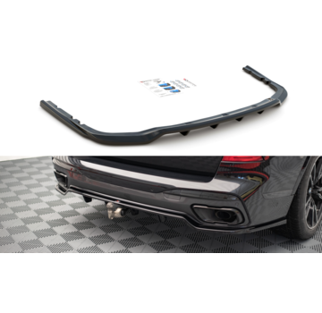 Maxton Design Maxton Design Central Rear Splitter (with vertical bars) BMW X7 M G07