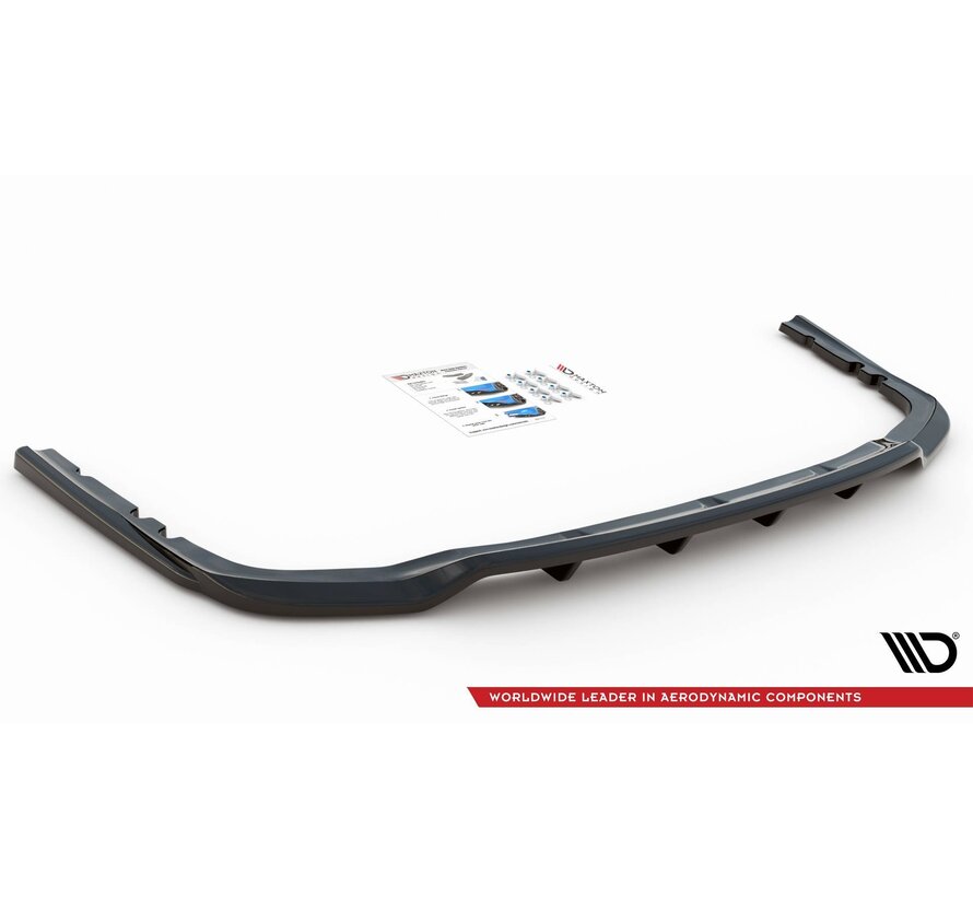 Maxton Design Central Rear Splitter (with vertical bars) BMW X7 M G07