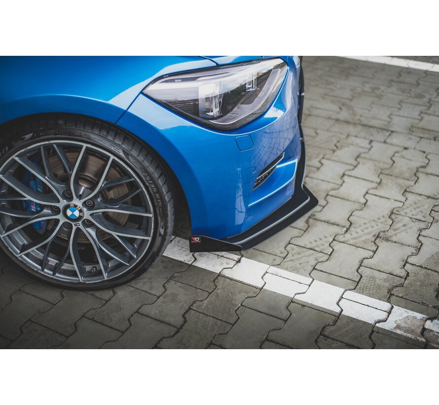 Maxton Design Racing Durability Front Splitter + Flaps BMW M135i F20