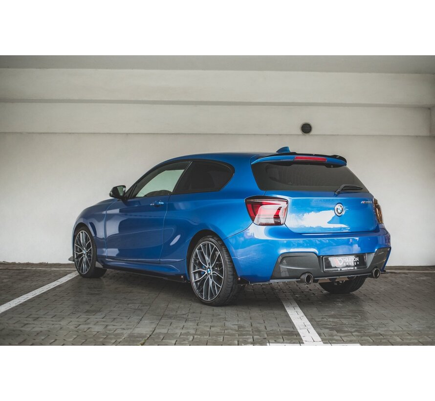 Maxton Design Racing Durability Rear Side Splitters + Flaps BMW M135i F20