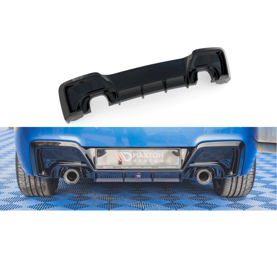 Maxton Design Rear Valance V.1 passend voor BMW M135i F20