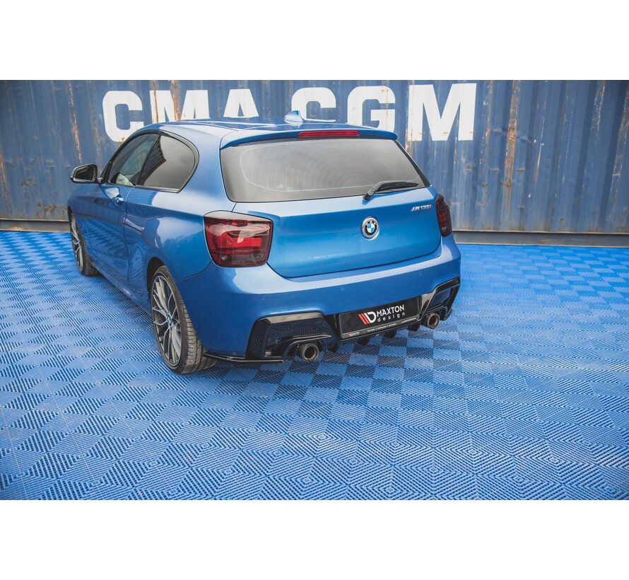 Maxton Design Rear Side Splitters V.2 BMW M135i F20