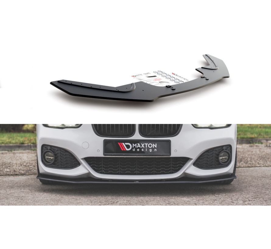 Maxton Design Racing Durability Front Splitter V.3 for BMW 1 F20 M-Pack Facelift / M140i