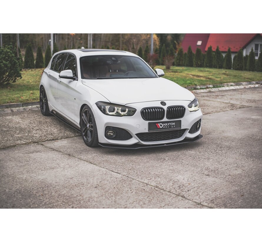 Maxton Design Racing Durability Front Splitter V.3 for BMW 1 F20 M-Pack Facelift / M140i