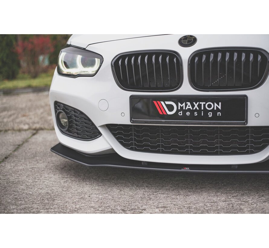 Maxton Design Racing Durability Front Splitter V.3 for BMW 1 F20 M-Pack Facelift / M140i