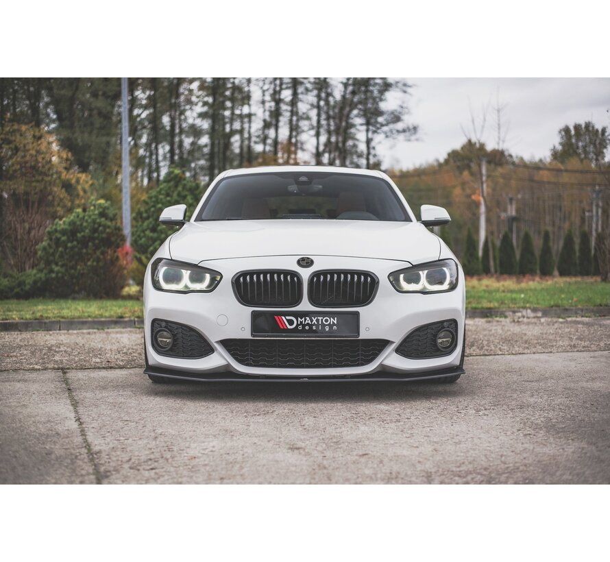 Maxton Design Racing Durability Front Splitter V.3 for BMW 1 F20 M-Pack Facelift / M140i