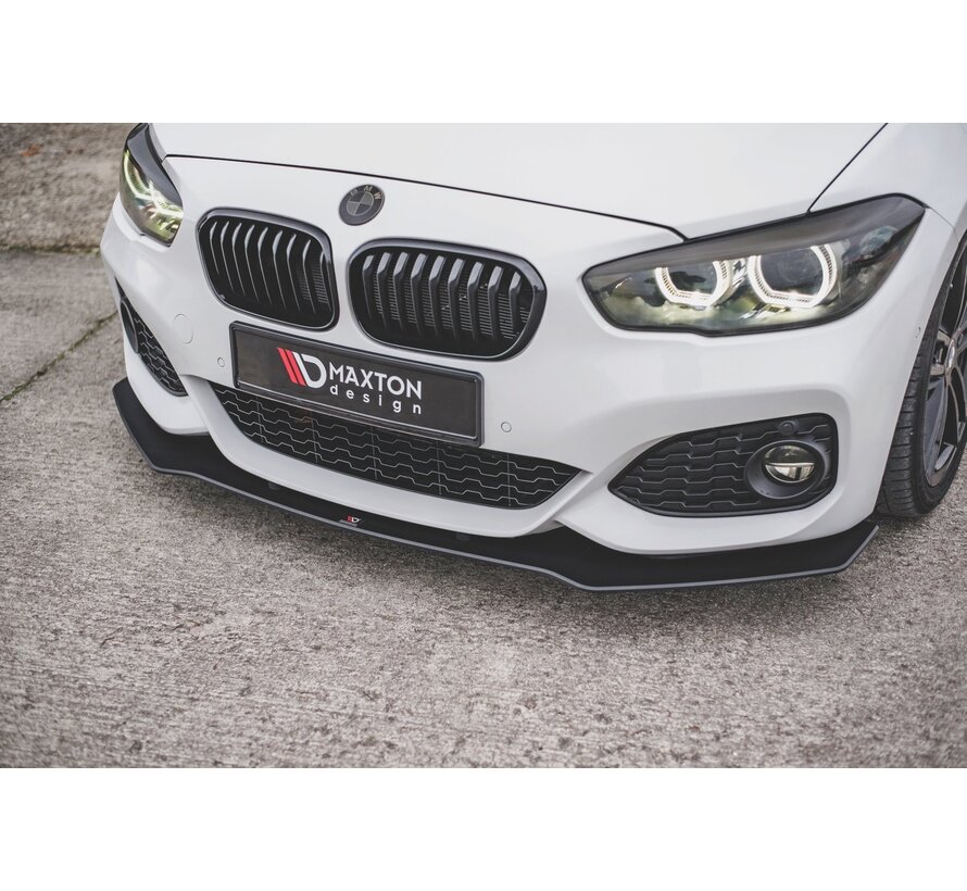 Maxton Design Racing Durability Front Splitter V.3 for BMW 1 F20 M-Pack Facelift / M140i