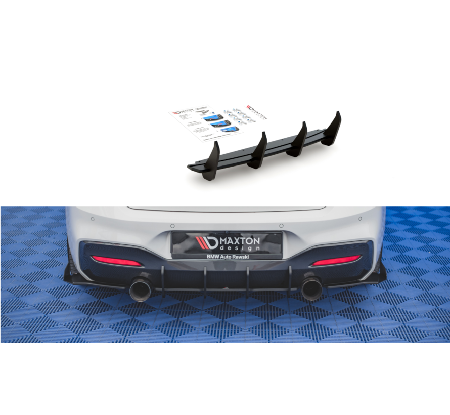 Maxton Design Racing Durability Rear Diffuser V.3 BMW M140i
