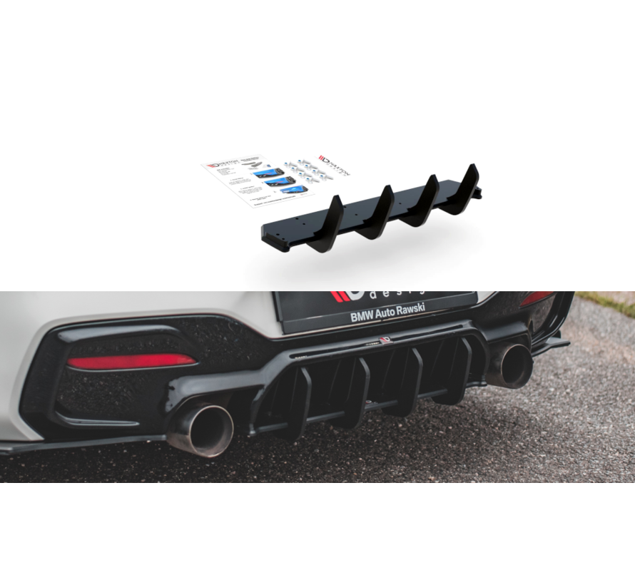 Maxton Design Racing Durability Rear Diffuser V.4 BMW M140i