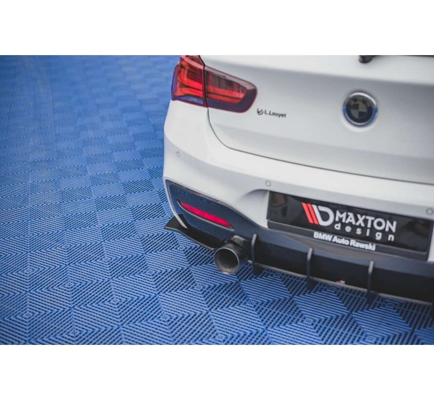 Maxton Design Racing Durability Rear Side Splitters V.2 for BMW 1 F20 M-Pack M140i