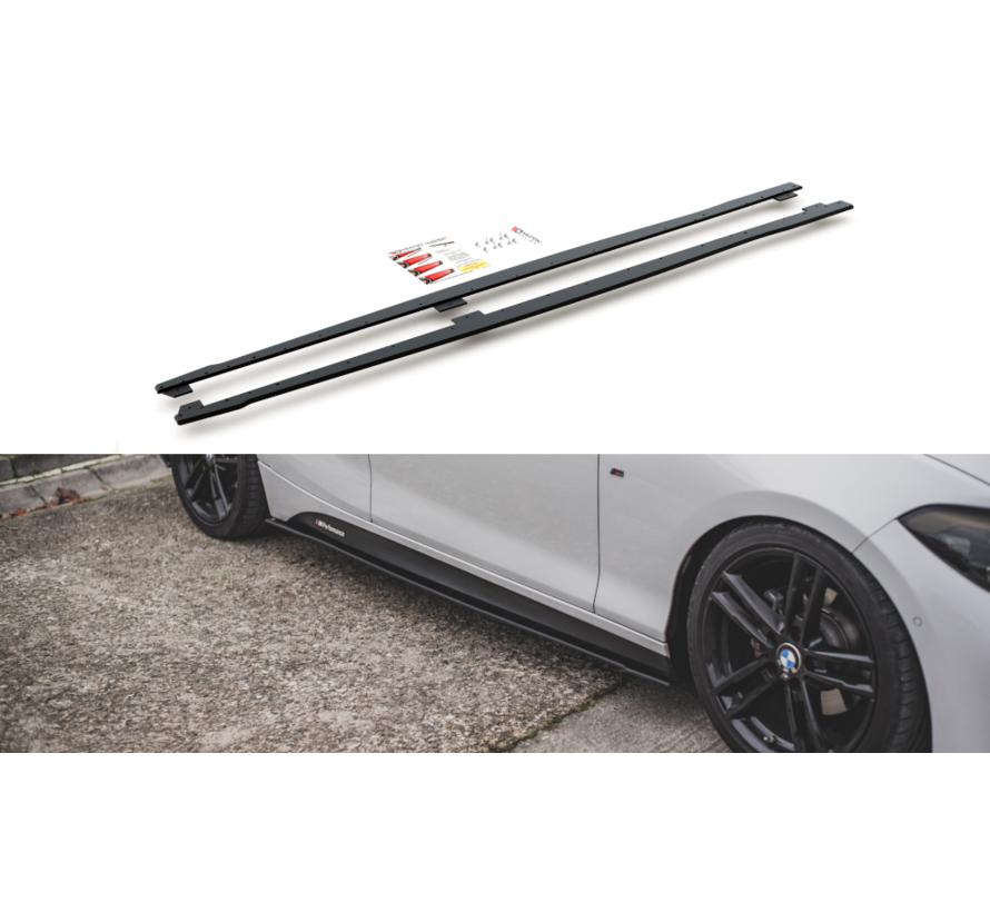 Maxton Design Racing Durability Side Skirts Diffusers V.2 BMW 1 F20 M135i / M140i / M-Pack