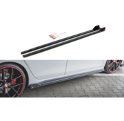 Maxton Design Maxton Design Side Skirts Diffusers V.2 + Flaps Volkswagen Golf 8 GTI / GTI Clubsport