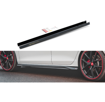 Maxton Design Maxton Design Side Skirts Diffusers V.3 Volkswagen Golf 8 GTI