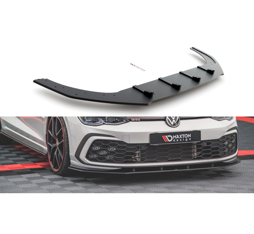 Maxton Design Racing Durability Front Splitter Volkswagen Golf 8 GTI