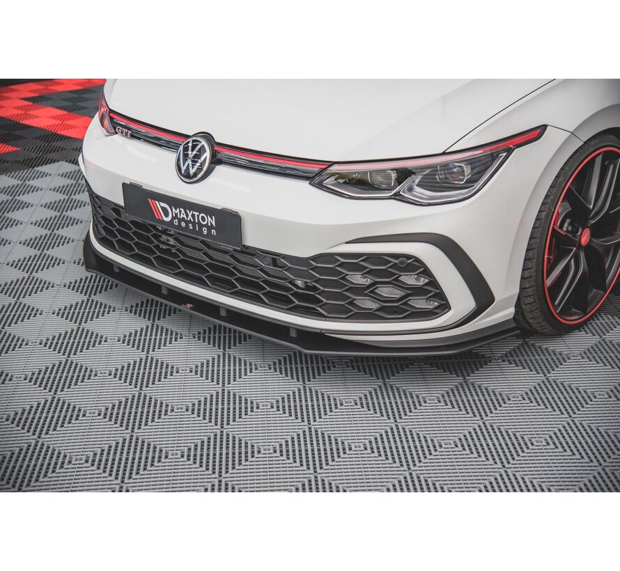 Maxton Design Racing Durability Front Splitter Volkswagen Golf 8 GTI