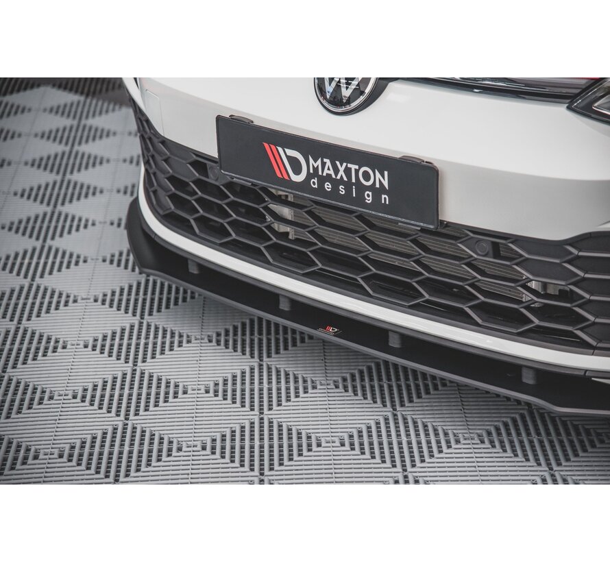 Maxton Design Racing Durability Front Splitter Volkswagen Golf 8 GTI