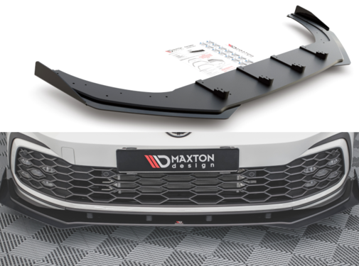 Maxton Design Maxton Design Racing Durability Front Splitter + Flaps Volkswagen Golf 8 GTI