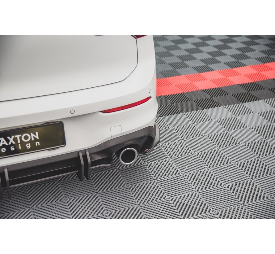 Maxton Design Racing Durability Rear Side Splitters Volkswagen Golf 8 GTI