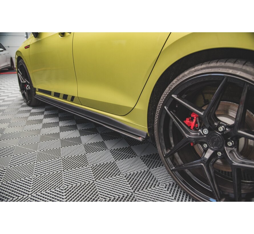 Maxton Design Racing Durability Side Skirts Diffusers Volkswagen Golf 8 GTI / GTI Clubsport