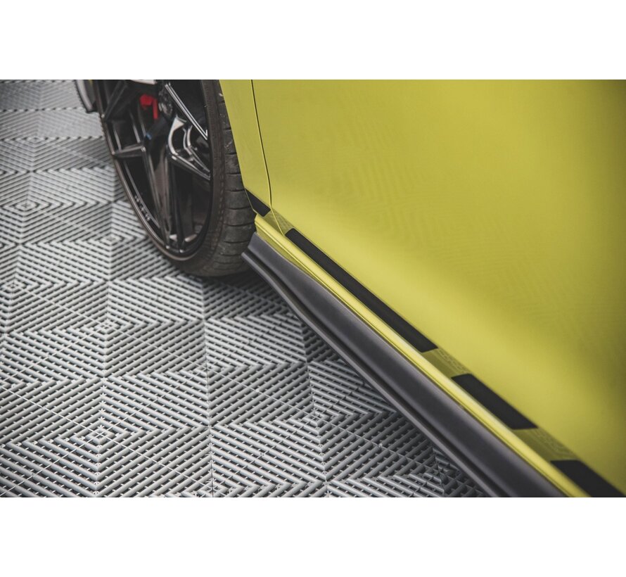 Maxton Design Racing Durability Side Skirts Diffusers Volkswagen Golf 8 GTI / GTI Clubsport