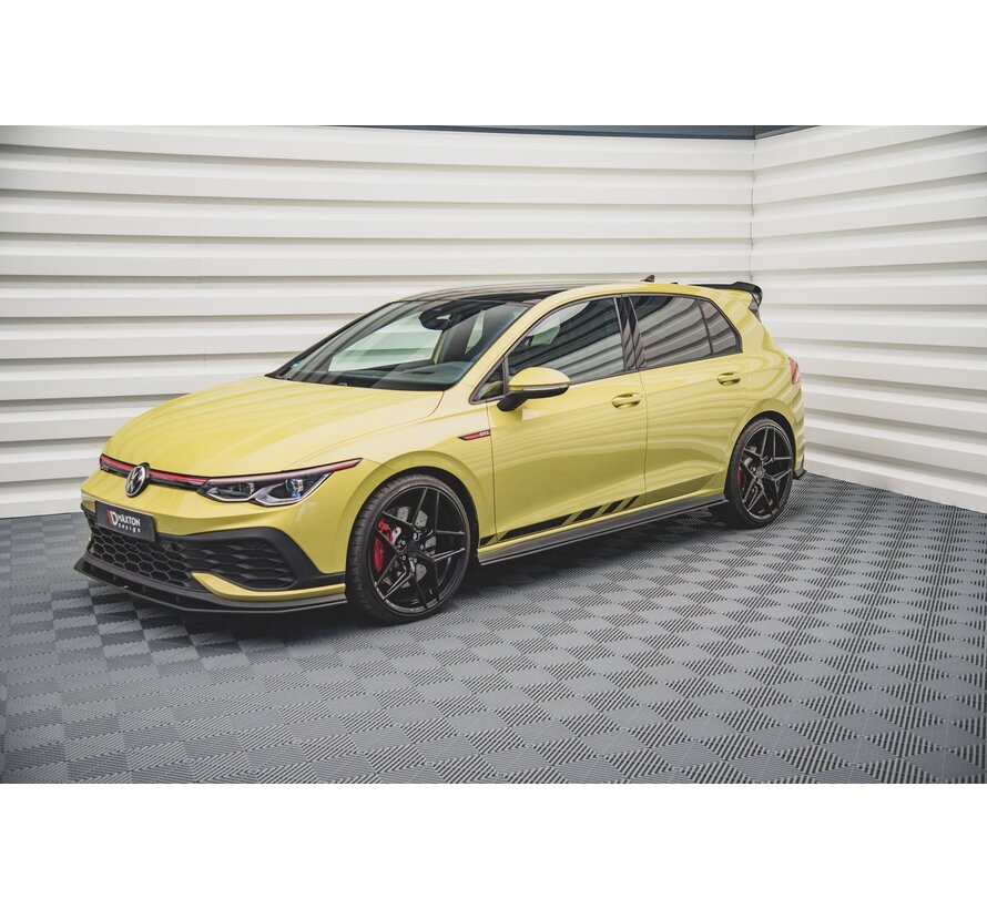 Maxton Design Racing Durability Side Skirts Diffusers Volkswagen Golf 8 GTI / GTI Clubsport