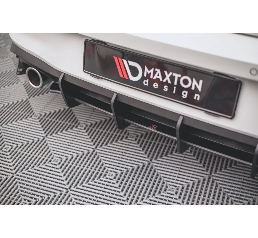 Maxton Design Racing Durability Rear Diffuser V.1 Volkswagen Golf 8 GTI