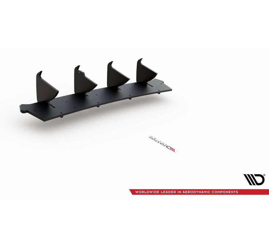 Maxton Design Racing Durability Rear Diffuser V.1 Volkswagen Golf 8 GTI