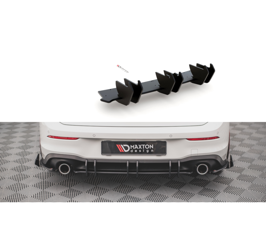 Maxton Design Racing Durability Rear Diffuser V.2 Volkswagen Golf 8 GTI