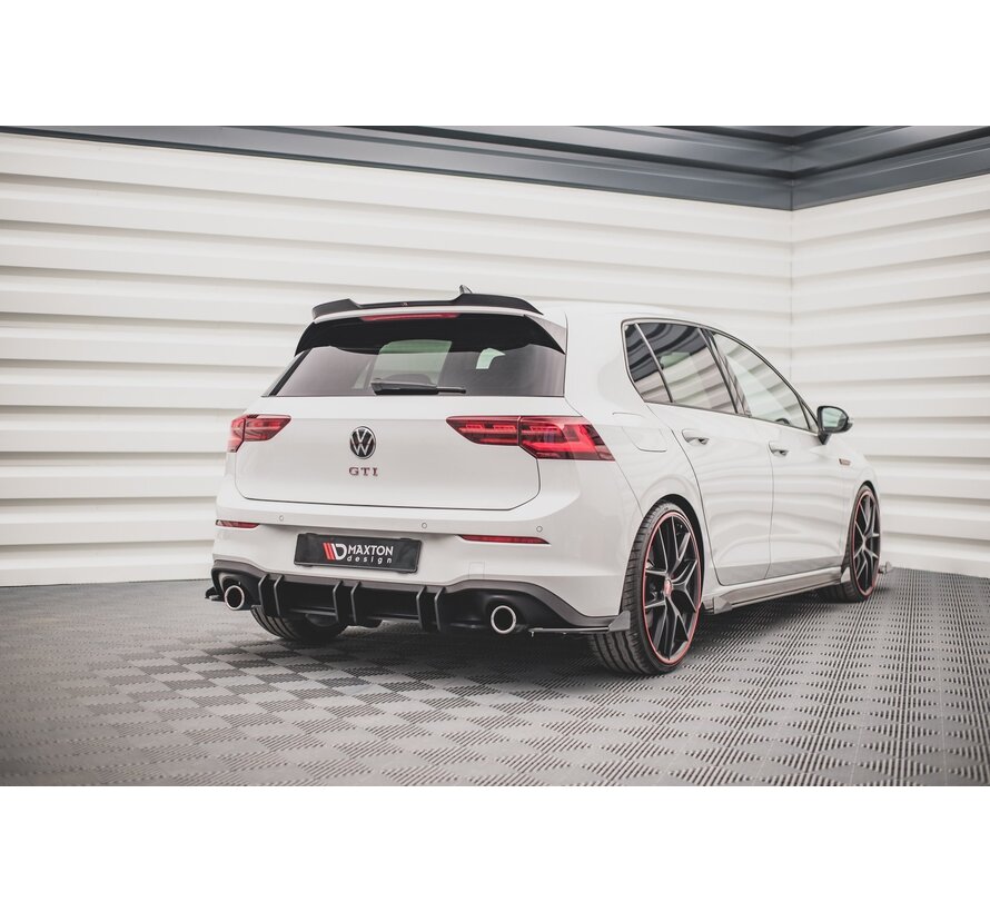 Maxton Design Racing Durability Rear Diffuser V.2 Volkswagen Golf 8 GTI