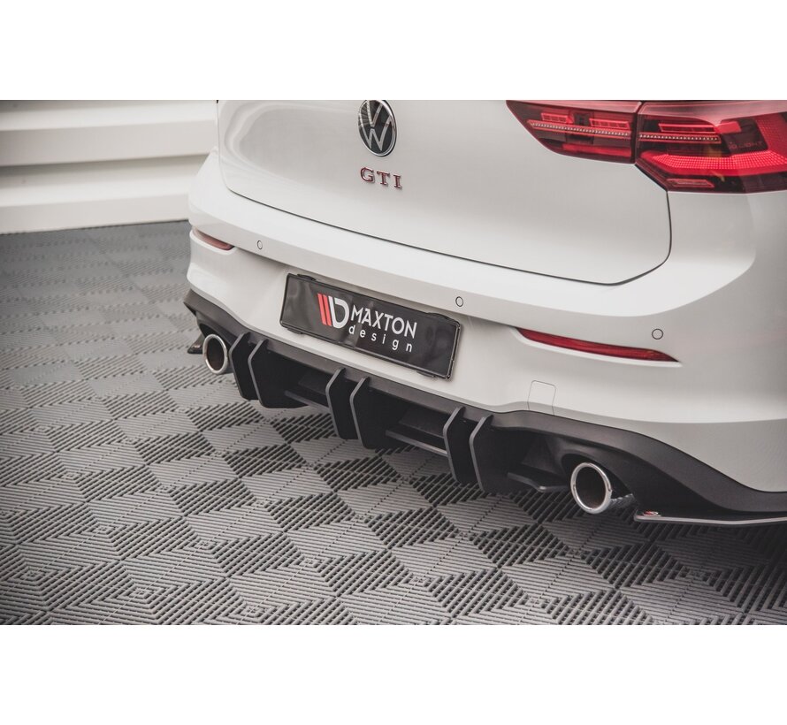 Maxton Design Racing Durability Rear Diffuser V.2 Volkswagen Golf 8 GTI