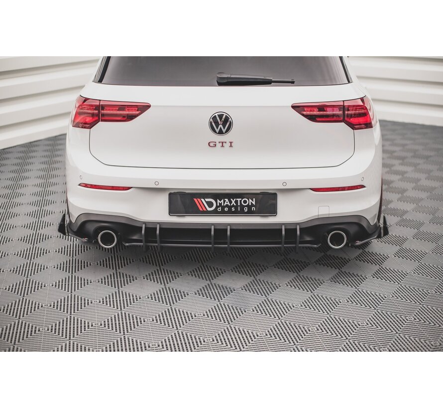 Maxton Design Racing Durability Rear Diffuser V.2 Volkswagen Golf 8 GTI