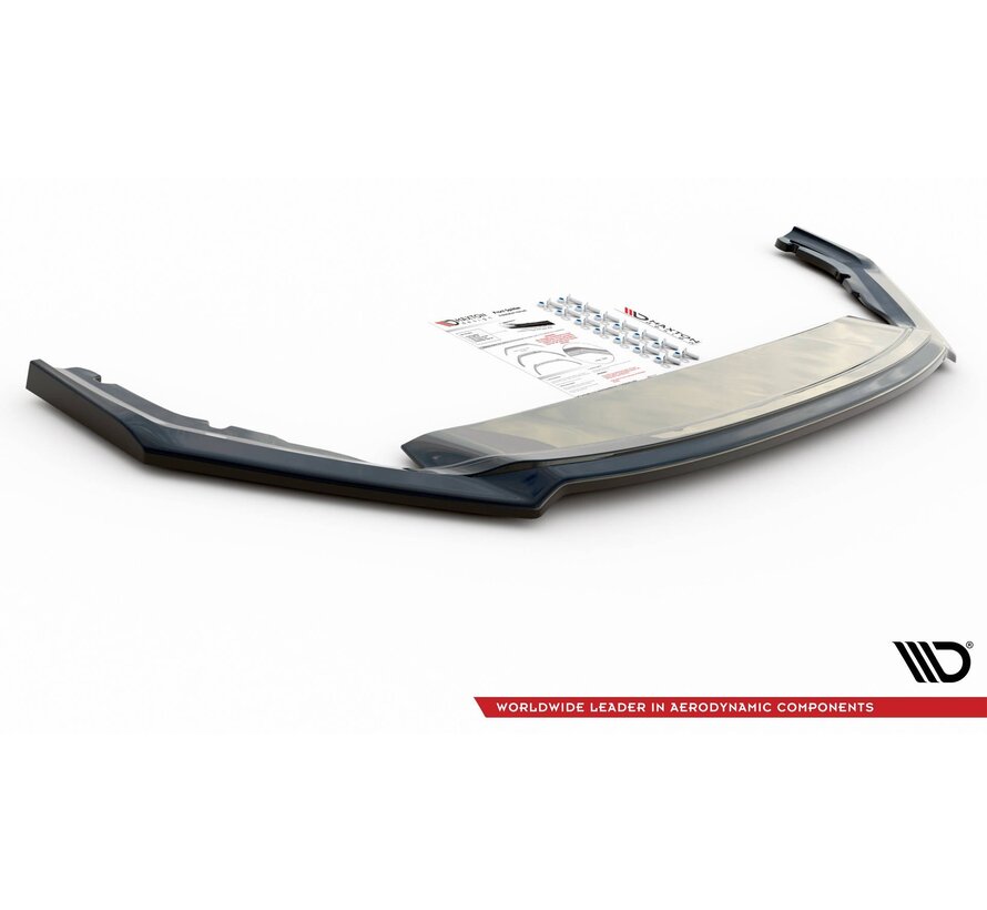 Maxton Design Front Splitter V.4 Skoda Octavia RS Mk4