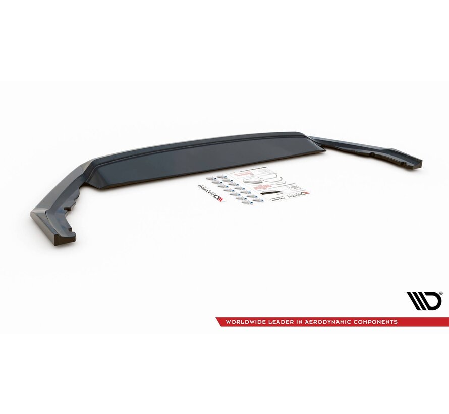 Maxton Design Front Splitter V.4 Skoda Octavia RS Mk4