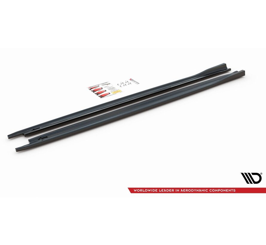 Maxton Design Side Skirts Diffusers V.3 Skoda Octavia RS Mk4