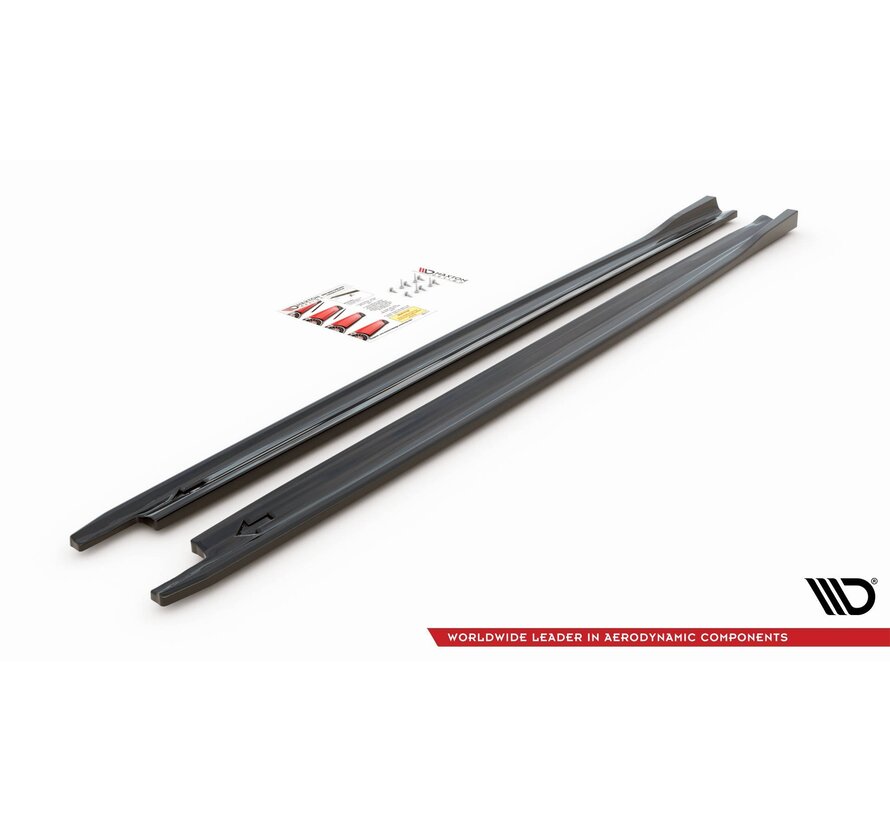 Maxton Design Side Skirts Diffusers V.3 Skoda Octavia RS Mk4