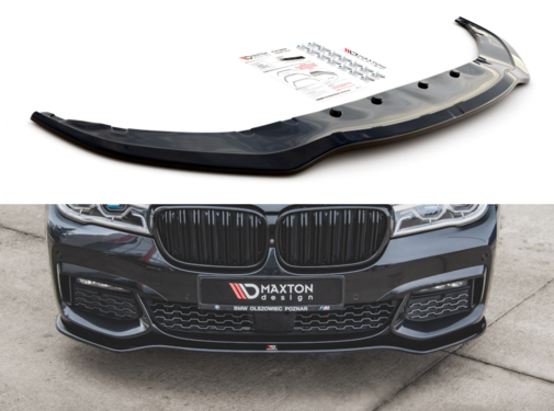 Maxton Design Maxton Design Front Splitter V.1 for passend voor BMW 7 M-Pack G11