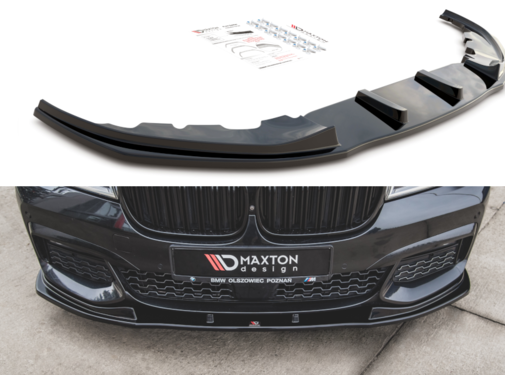 Maxton Design Maxton Design Front Splitter V.2 for BMW 7 M-Pack G11
