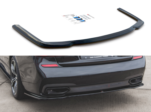 Maxton Design Maxton Design Central Rear Splitter for BMW 7 M-Pack G11