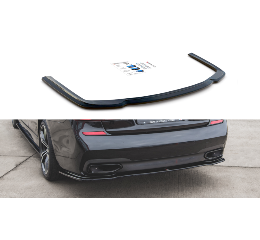 Maxton Design Central Rear Splitter for BMW 7 M-Pack G11
