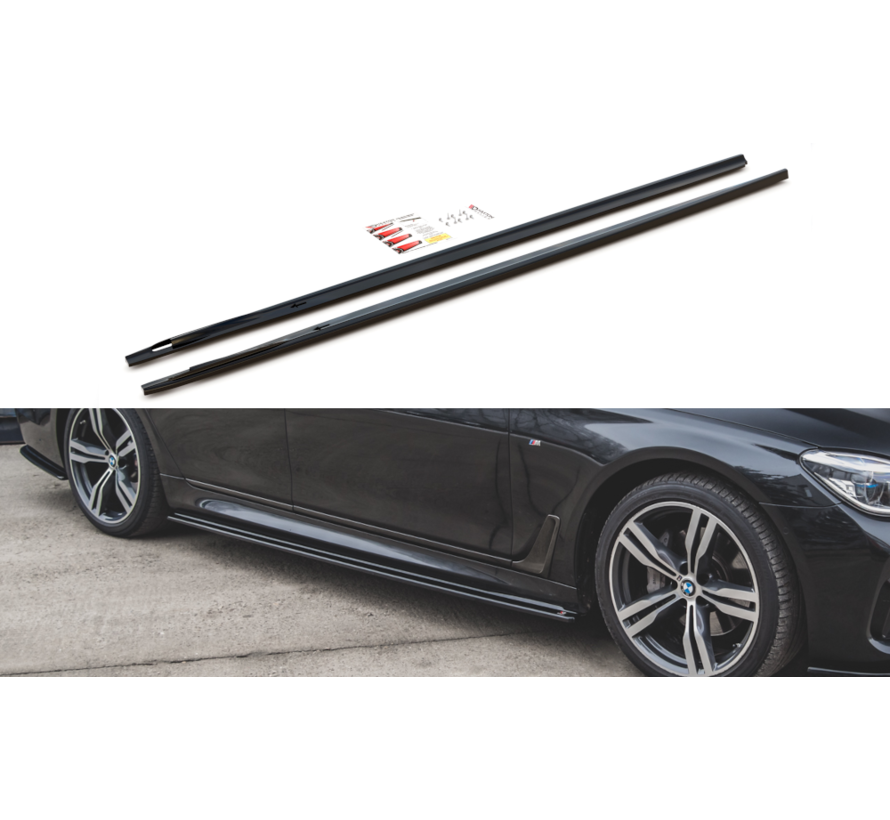 Maxton Design Side Skirts Diffusers for BMW 7 M-Pack G11