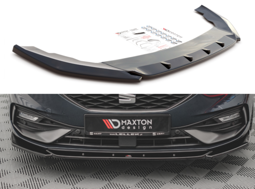 Maxton Design Maxton Design Front Splitter V.2 Seat Leon FR Mk4