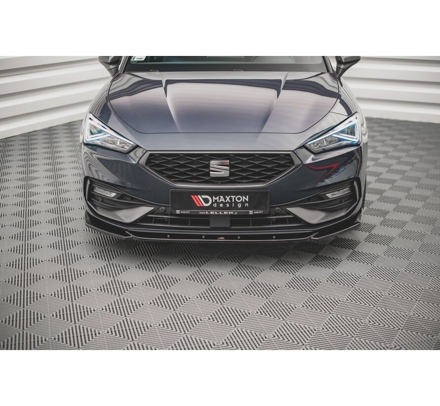 Maxton Design Front Splitter V.2 Seat Leon FR Mk4